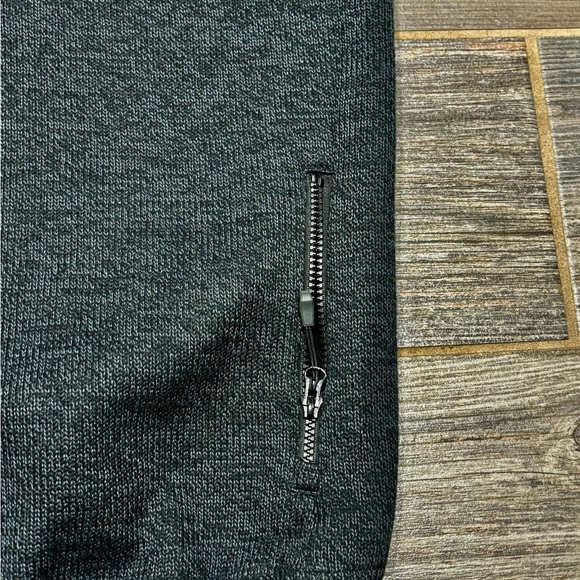 ⭐️EUC⭐️ Men’s Columbia Full Zip Sweater Jacket in Black Heather - Size Medium - Picture 4 of 11